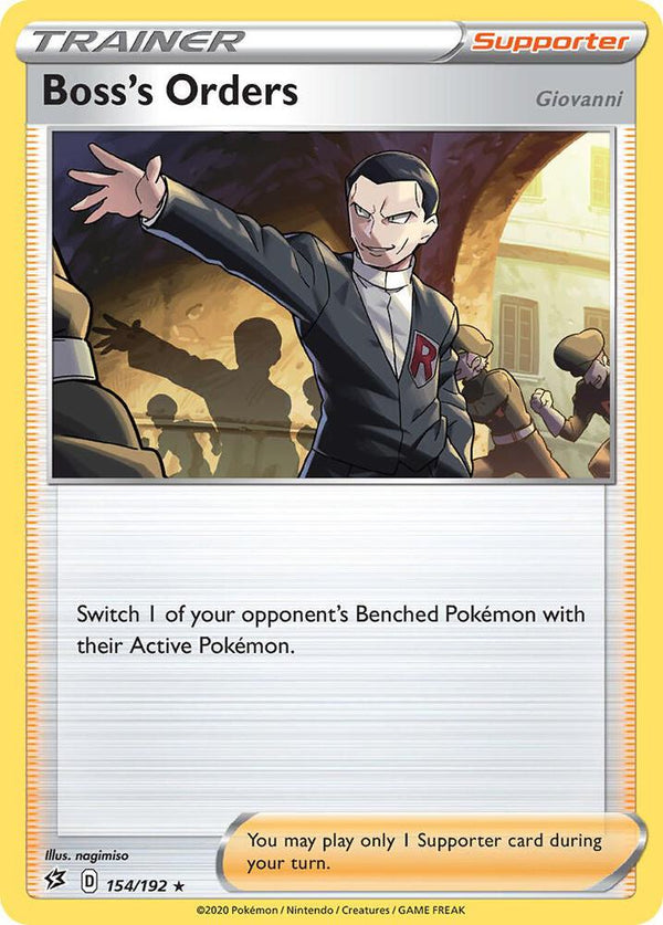 Boss's Orders - 154/192 - Pokémon