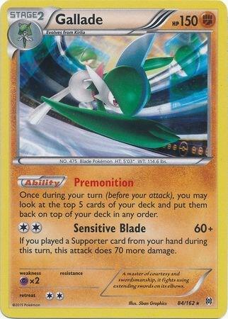 Gallade - 84/162 (Cosmos Holo) - Pokémon