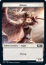 Angel // Cat (011) Double-Sided Token - Magic: The Gathering