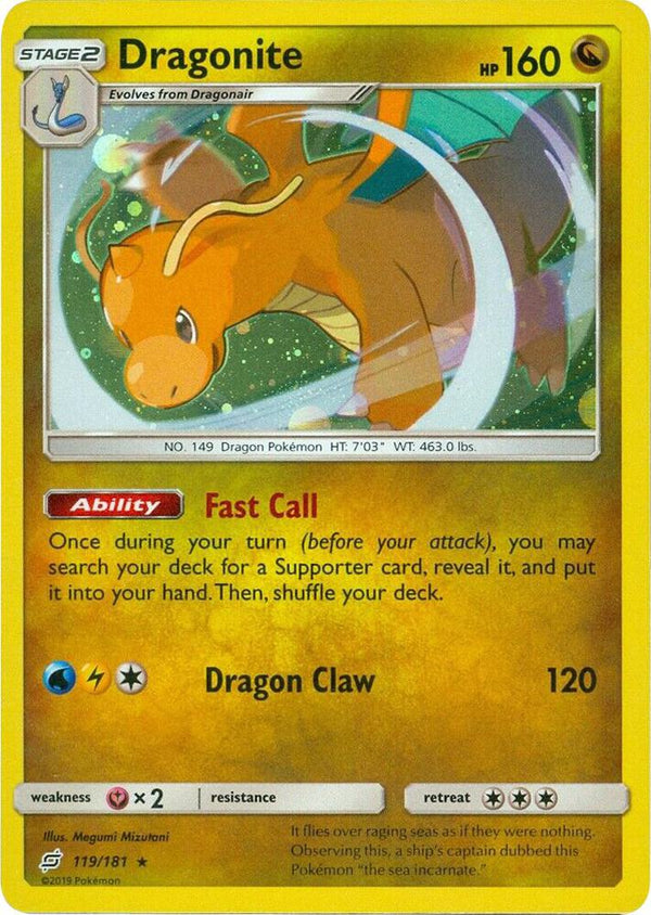 Dragonite - 119/181 (Cosmos Holo) - Pokémon