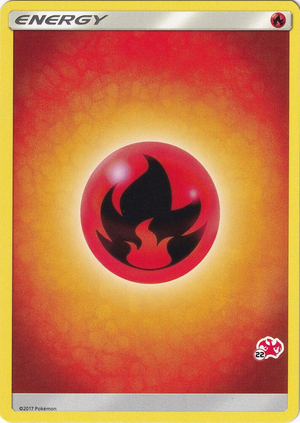 Fire Energy (#22 Charizard Stamped) - Pokémon
