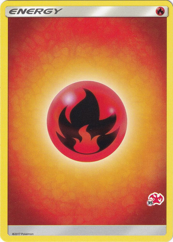 Fire Energy (#35 Charizard Stamped) - Pokémon