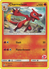 Charmeleon - 8/68 (#30 Charizard Stamped) - Pokémon