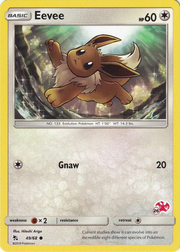 Eevee - 49/68 (#26 Charizard Stamped) - Pokémon