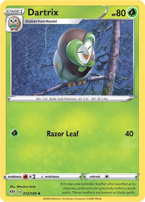 Dartrix - Pokémon