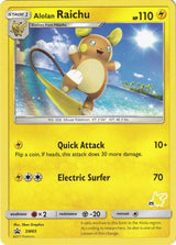 Alolan Raichu - SM65 (#25 Pikachu Stamped) - Pokémon