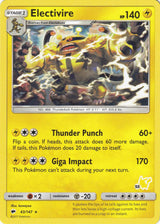 Electivire - 43/147 (#53 Pikachu Stamped) - Pokémon