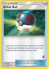 Great Ball - 119/149 (Mewtwo Stamped) - Pokémon