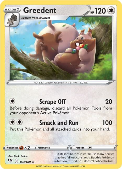 Greedent - Pokémon