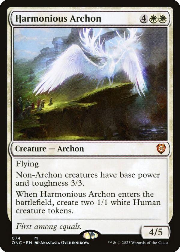 Harmonious Archon - Magic: The Gathering