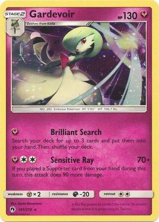 Gardevoir - 141/214 (Cosmos Holo) - Pokémon