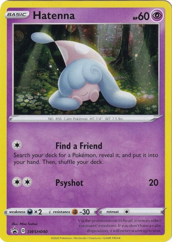 Hatenna - SWSH040 - Pokémon