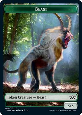 Beast // Thopter (008) Double-Sided Token - Magic: The Gathering