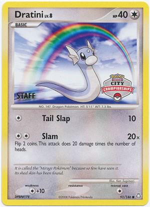 Dratini - 91/146 (City Championships) [Staff] - Pokémon
