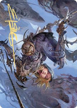 Blackbloom Rogue Art Card (Gold-Stamped Signature) - Magic: The Gathering