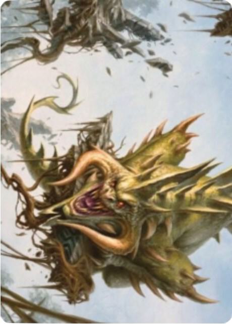 Canopy Baloth Art Card - Magic: The Gathering