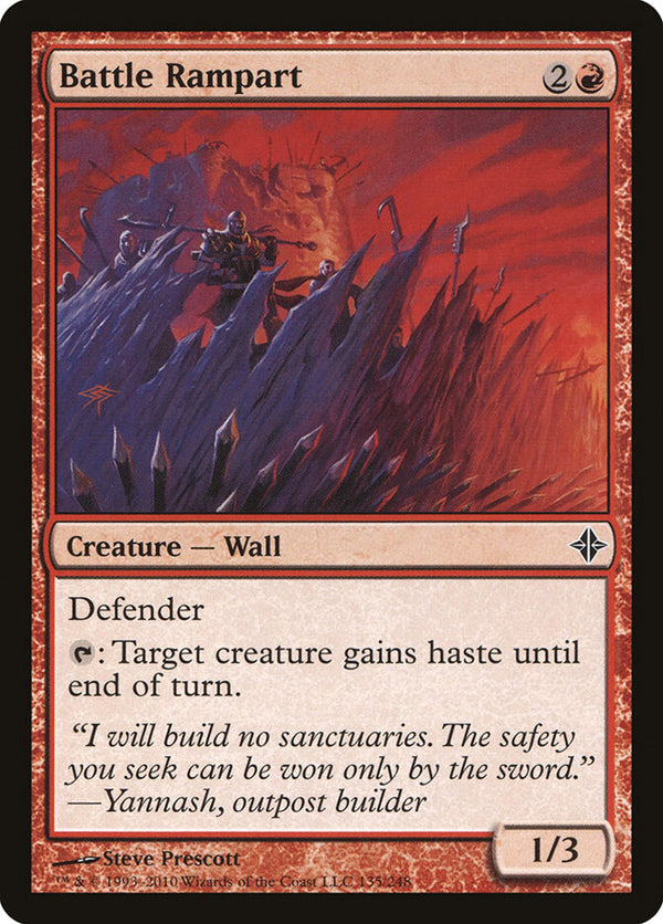 Battle Rampart - Magic: The Gathering