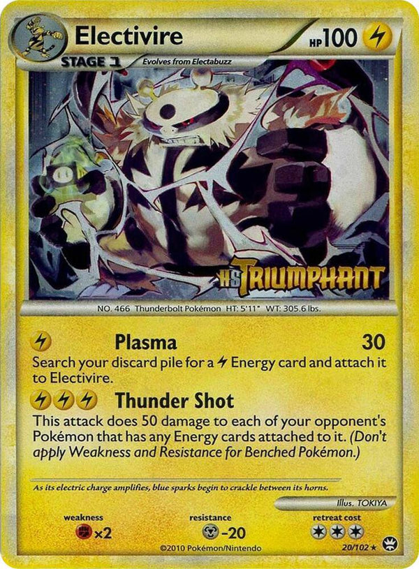 Electivire - 20/102 (Prerelease) - Pokémon