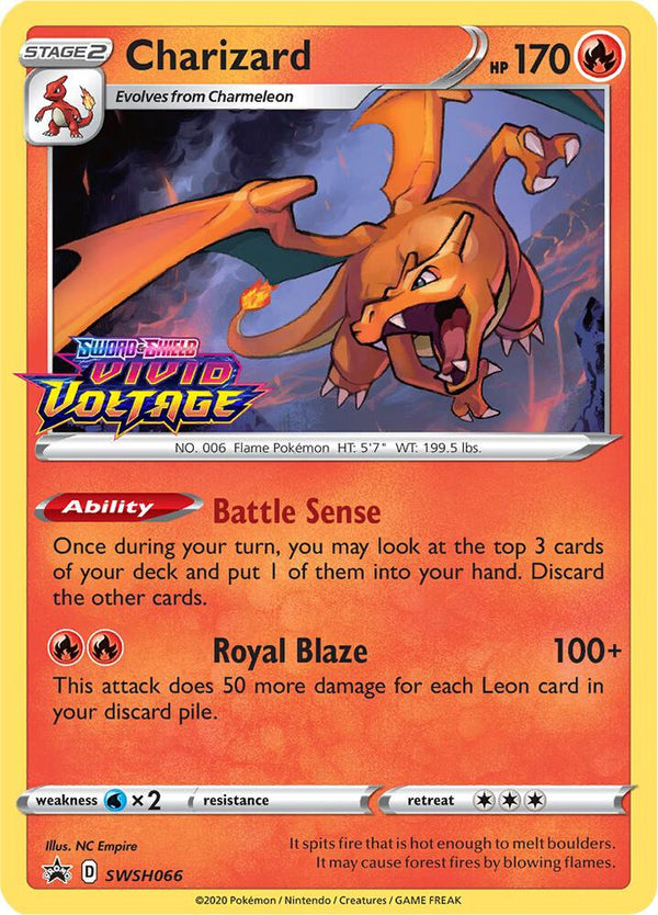 Charizard - SWSH066 (Prerelease) - Pokémon