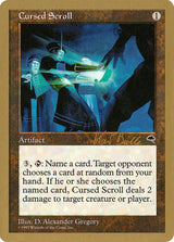 Cursed Scroll - 1999 Kai Budde (TMP) - Magic: The Gathering