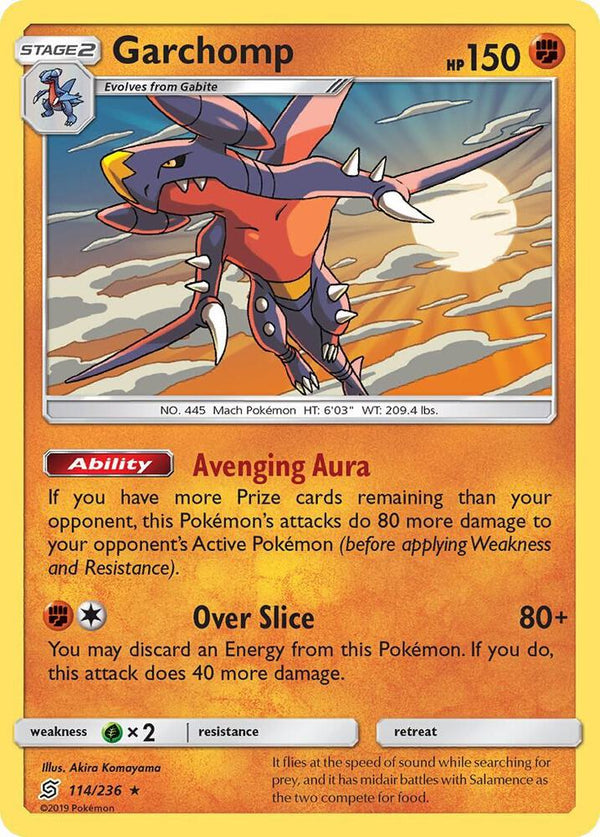 Garchomp - 114/236 (SM Unified Minds) - Pokémon