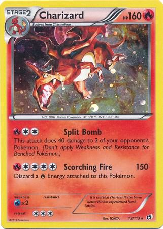 Charizard - 19/113 (Cosmos Holo) - Pokémon