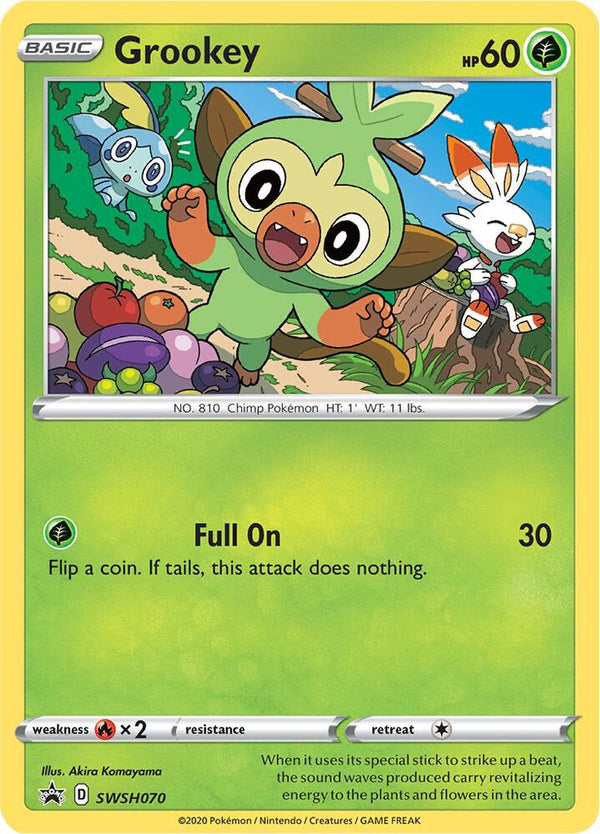 Grookey - SWSH070 - Pokémon