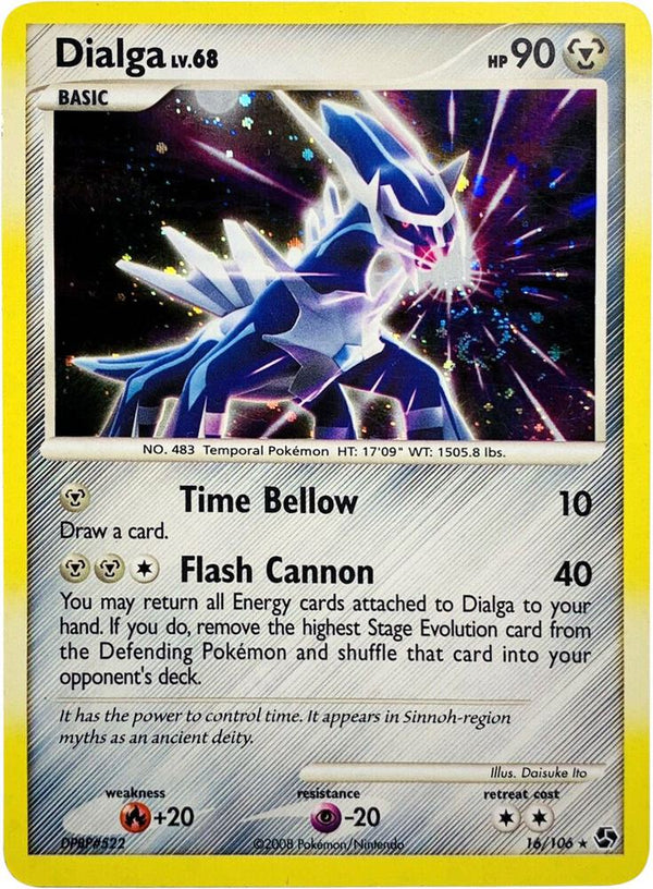 Dialga - 16/106 (Cosmos Holo) - Pokémon