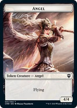 Angel // Elf Warrior Double-Sided Token - Magic: The Gathering