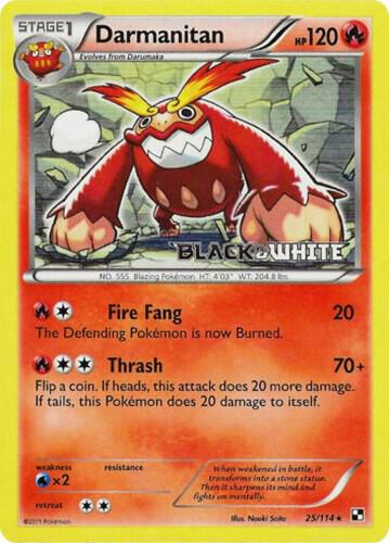 Darmanitan - 25/114 (Prerelease) - Pokémon