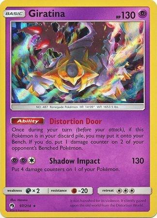 Giratina - 97/214 (Cosmos Holo) - Pokémon