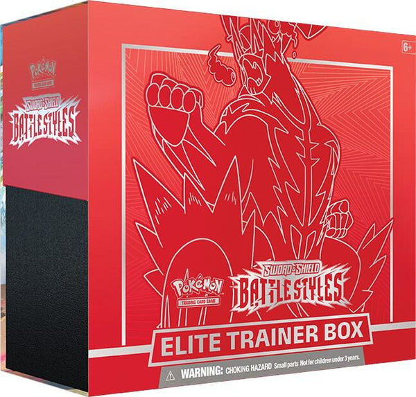 Battle Styles Elite Trainer Box [Single Strike Urshifu] (Red) - Pokémon