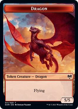 Dragon Token - Magic: The Gathering