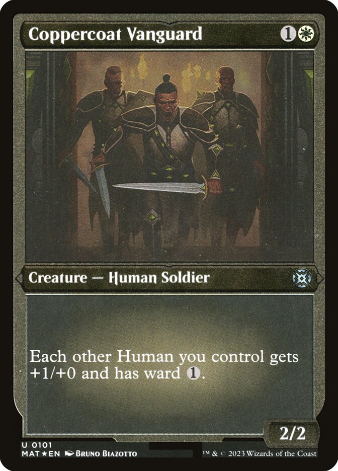 Coppercoat Vanguard (Foil Etched)