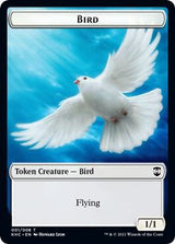 Bird // Spirit Double-Sided Token - Magic: The Gathering