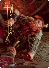 Arni Brokenbrow Art Card (Gold-Stamped Signature) - Magic: The Gathering