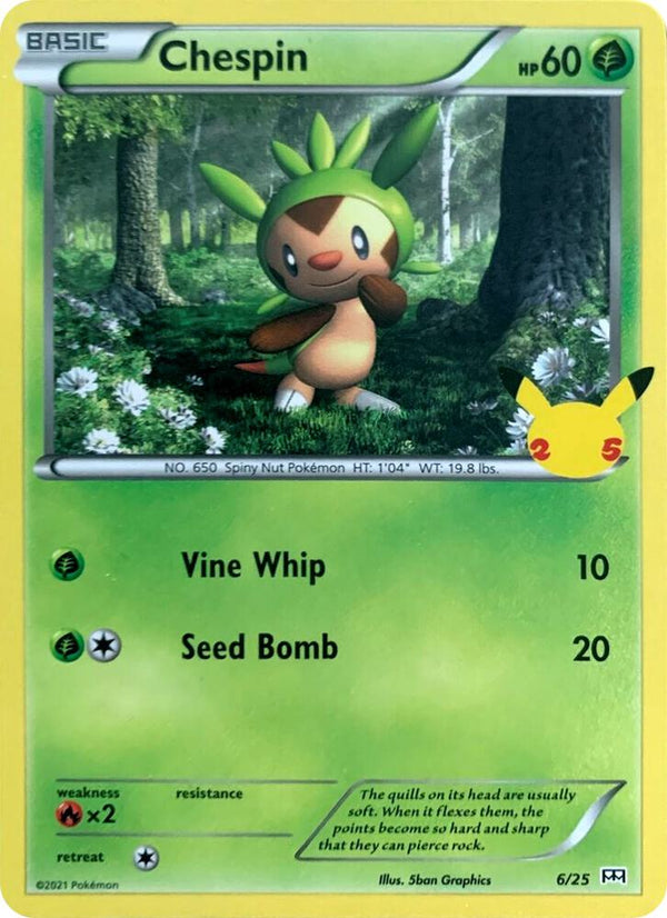 Chespin - 6/25 - Pokémon