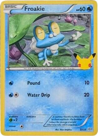 Froakie - 22/25 - Pokémon