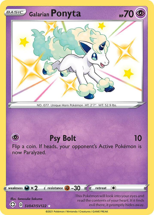 Galarian Ponyta - Pokémon