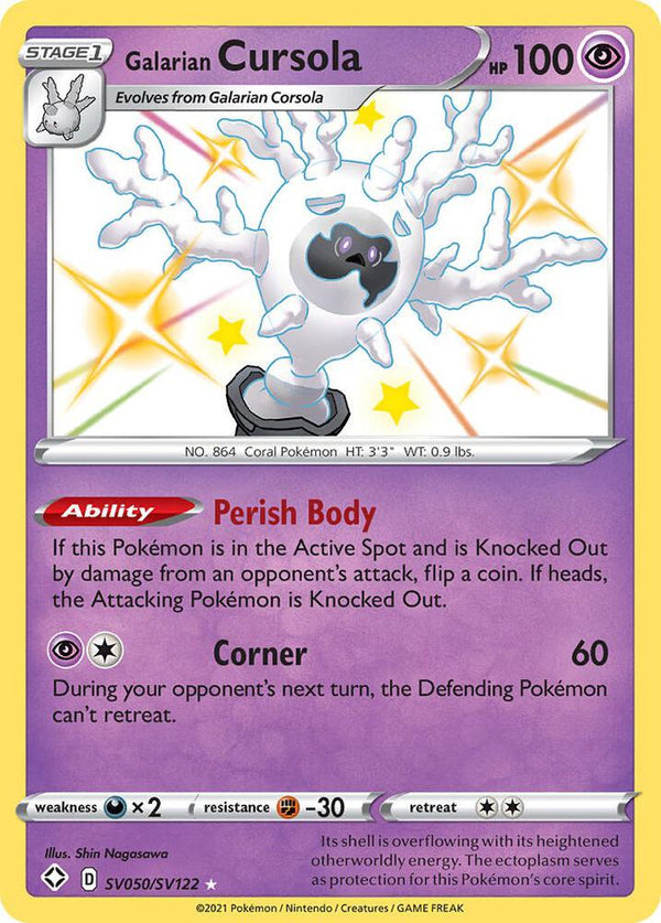 Galarian Cursola - Pokémon