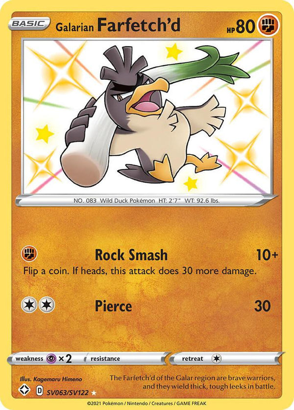 Galarian Farfetch'd - Pokémon