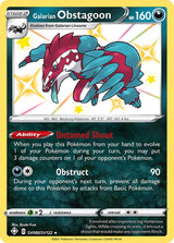 Galarian Obstagoon - Pokémon