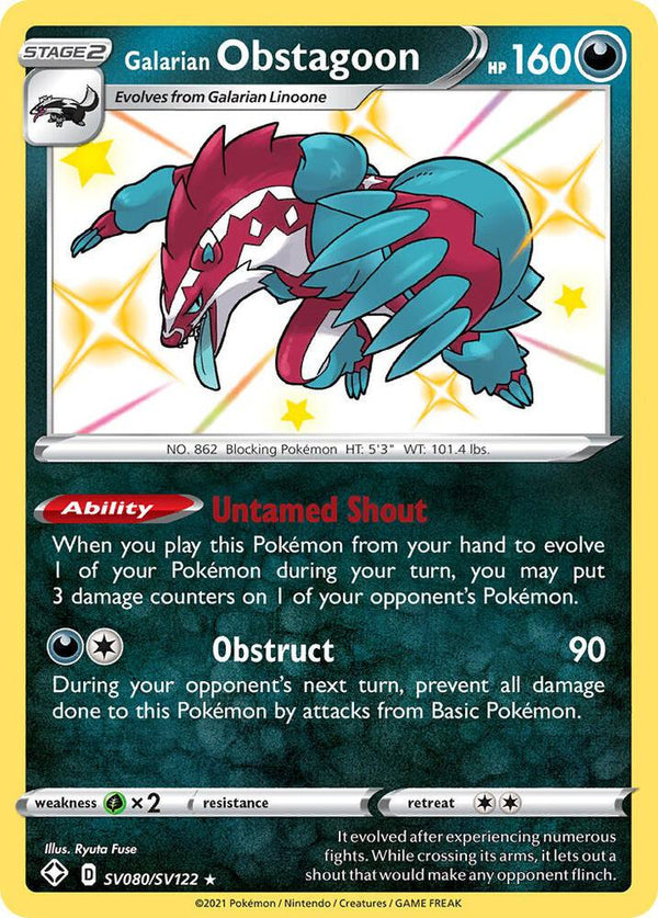 Galarian Obstagoon - Pokémon