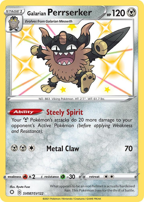 Galarian Perrserker - Pokémon