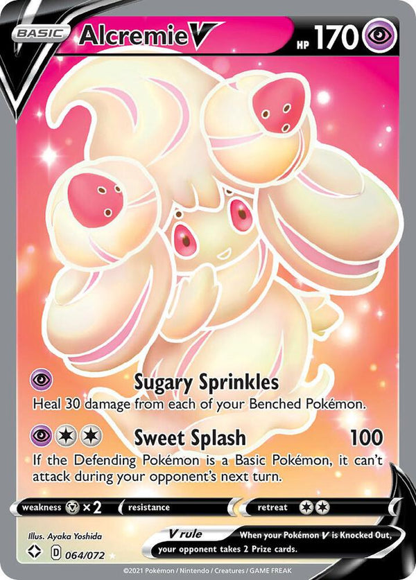 Alcremie V (Full Art) - Pokémon