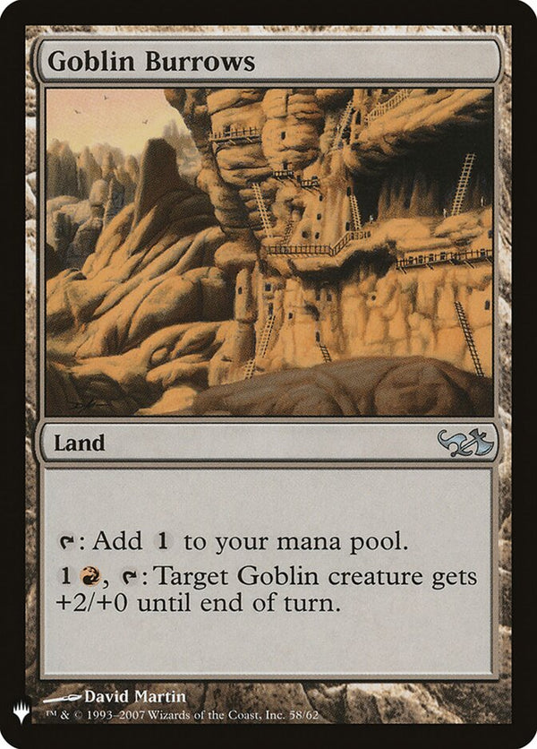 Goblin Burrows - Magic: The Gathering