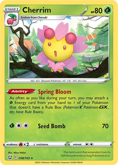 Cherrim - 008/163 - Pokémon