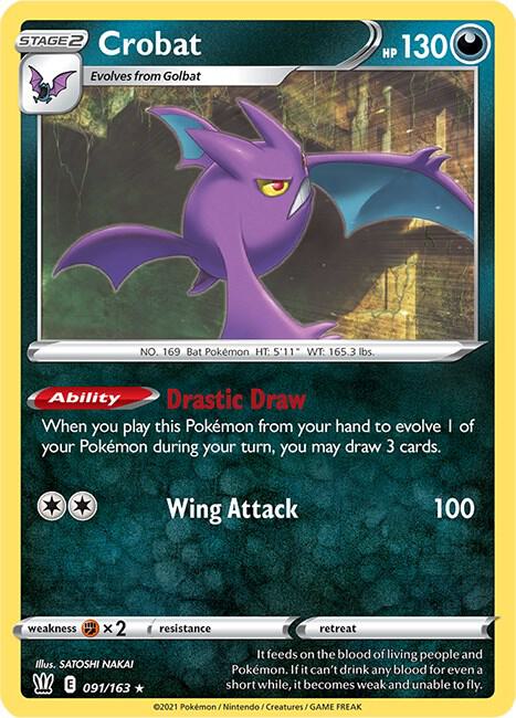 Crobat - 091/163 - Pokémon