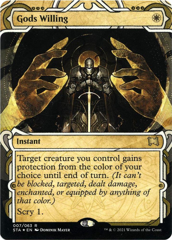 Gods Willing (Foil Etched) - Magic: The Gathering