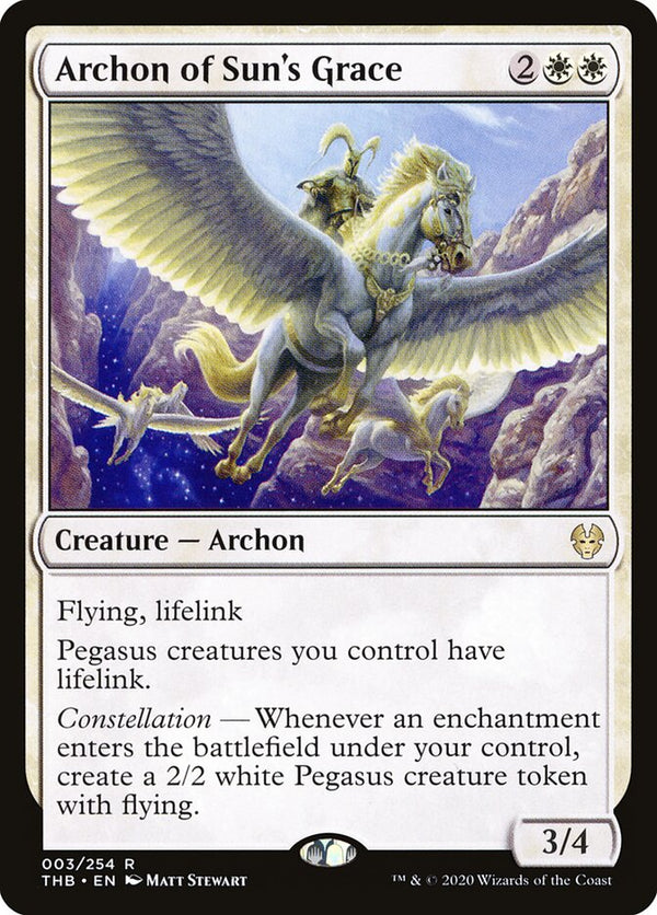 Archon of Sun's Grace - Magic: The Gathering